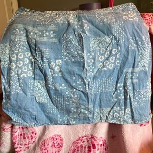 Vintage Liz Claiborne denim SKORT!